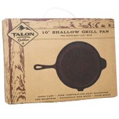 Wholesale - TALON 10" Cast Iron Shallow Grill Fry Pan Pre-Seasoned CB C/P 6, UPC: 850049797566